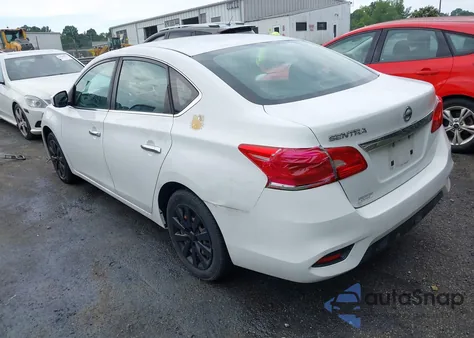 2018 Nissan Sentra S z USA, uszkodzony, nr VIN 3N1AB7AP4JY220996
